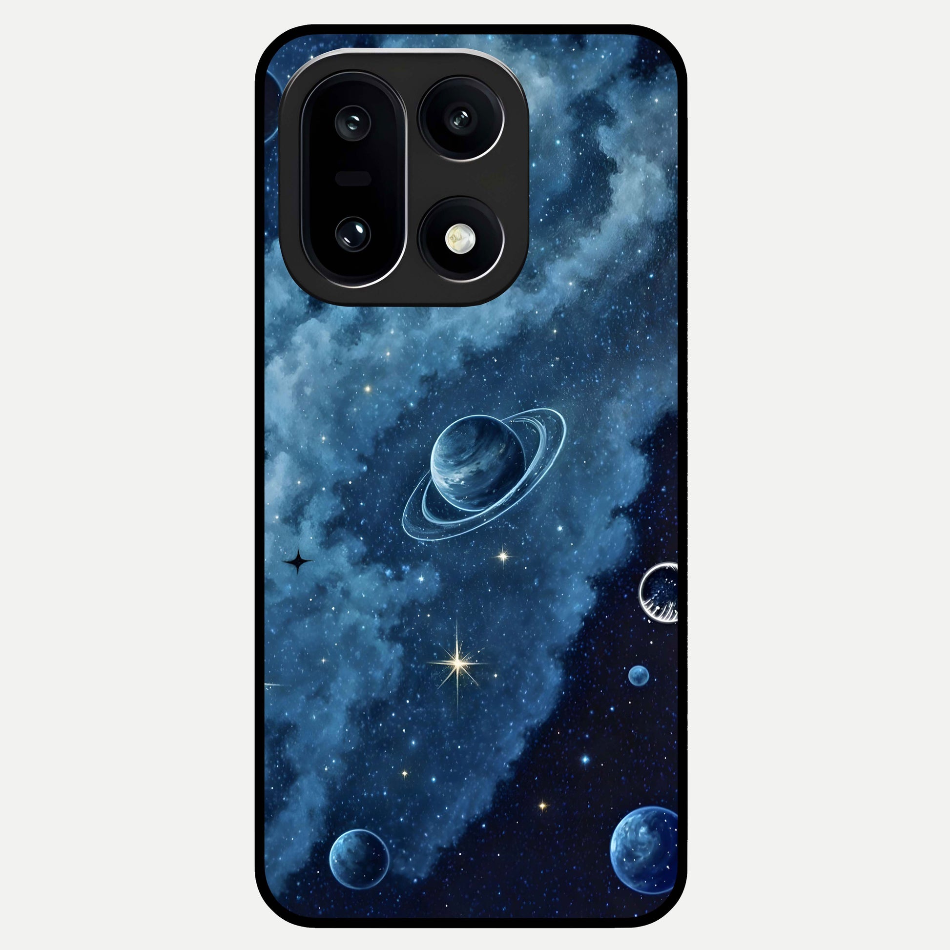  Galaxy Dream Space Glass Case For Oneplus 15 back cover – full design glossy printed glass finish