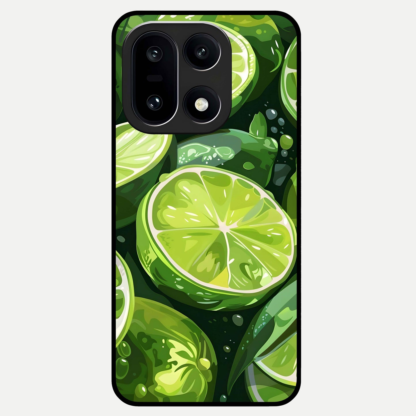  Green Kawasaki Glass Case For Oneplus 15 back cover – full design glossy printed glass finish