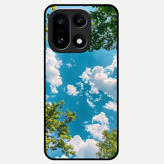  Green Moon Energy Glass Case For Oneplus 15 back cover – full design glossy printed glass finish
