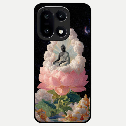  Lotus Divine Peace Glass Case For Oneplus 15 back cover – full design glossy printed glass finish