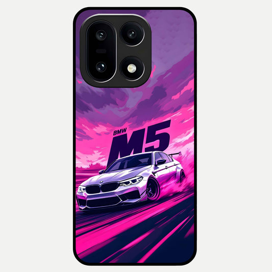  MS Neon Car Glass Case For Oneplus 15 back cover – full design glossy printed glass finish