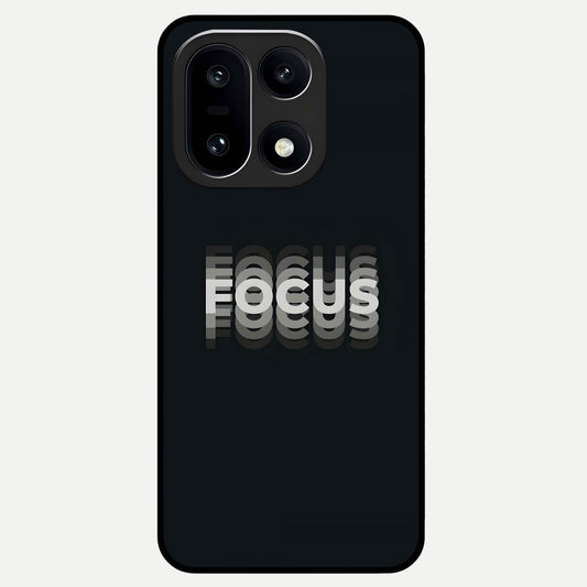  Mono Focus Vision Glass Case For Oneplus 15 back cover – full design glossy printed glass finish