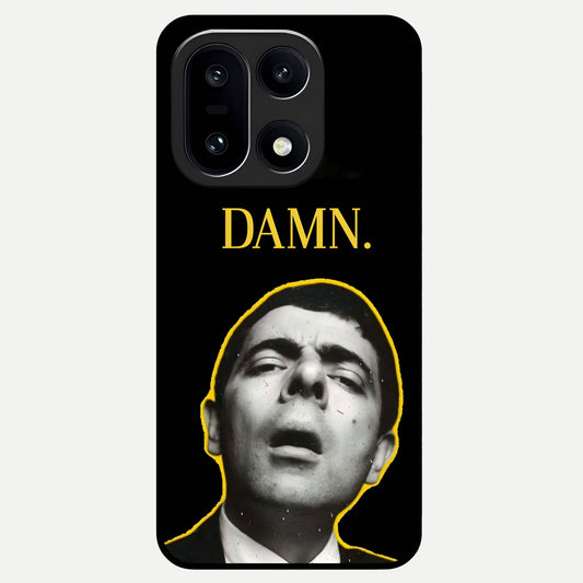  Mr Bean Damn Glass Case For Oneplus 15 back cover – full design glossy printed glass finish