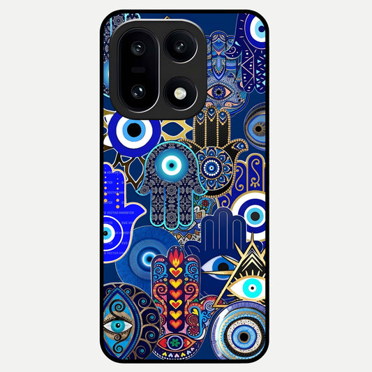  Mystic Palm Guard Glass Case For Oneplus 15 back cover – full design glossy printed glass finish