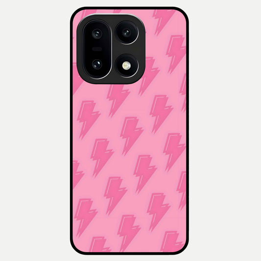  Pink Moo Magic Glass Case For Oneplus 15 back cover – full design glossy printed glass finish