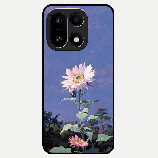  Pink Shells Outline Glass Case For Oneplus 15 back cover – full design glossy printed glass finish