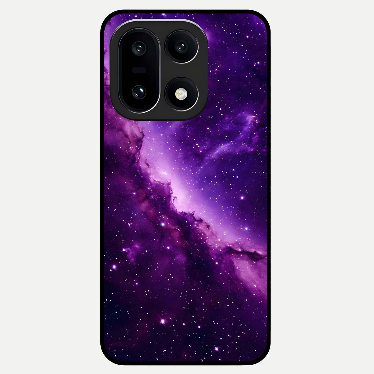 Purple Shade Sky Glass Case For Oneplus 15 back cover – full design glossy printed glass finish