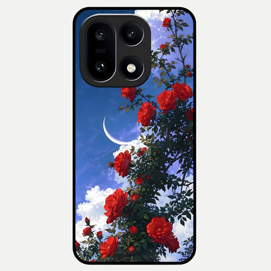  Rose Drift Flowers Glass Case For Oneplus 15 back cover – full design glossy printed glass finish