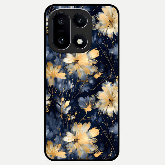  Royal Petal Dream Glass Case For Oneplus 15 back cover – full design glossy printed glass finish