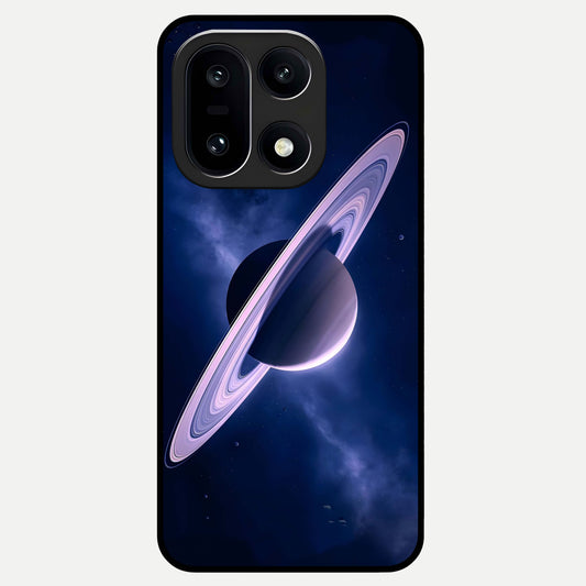  Saturn Ring Mystique Glass Case For Oneplus 15 back cover – full design glossy printed glass finish