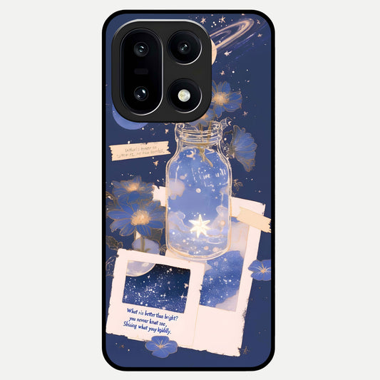  Starlit Cosmic Jar Glass Case For Oneplus 15 back cover – full design glossy printed glass finish