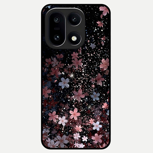  Starlit Flower Dreams Glass Case For Oneplus 15 back cover – full design glossy printed glass finish