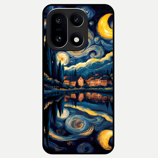  Starry Sky Serenity Glass Case For Oneplus 15 back cover – full design glossy printed glass finish