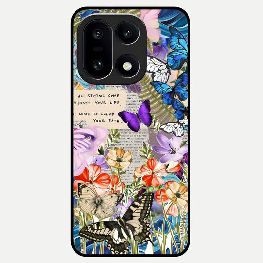  Storm Path Bloom Glass Case For Oneplus 15 back cover – full design glossy printed glass finish