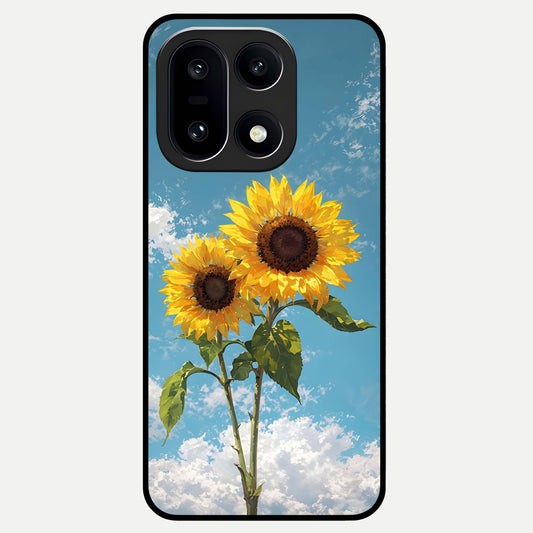 Sunlit Daisy Glow Glass Case For Oneplus 15 back cover – full design glossy printed glass finish