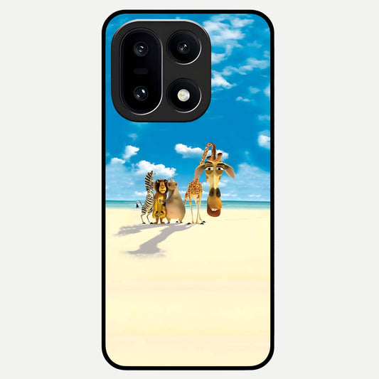 Tropical Fun Squad Glass Case For Oneplus 15 back cover – full design glossy printed glass finish
