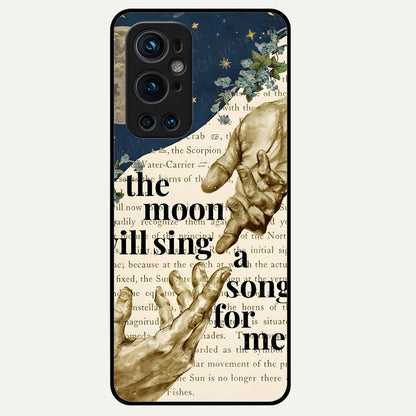  Aesthetic Divine Glass Case For OnePlus 9 Pro back cover – full design glossy printed glass finish