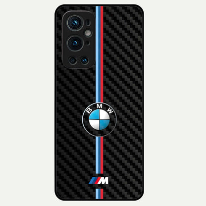  BMW Pattern Glass Case For OnePlus 9 Pro back cover – full design glossy printed glass finish