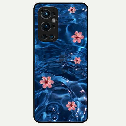  Bloom Thread Art Glass Case For OnePlus 9 Pro back cover – full design glossy printed glass finish