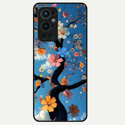  Blossom Dream Sky Glass Case For OnePlus 9 Pro back cover – full design glossy printed glass finish