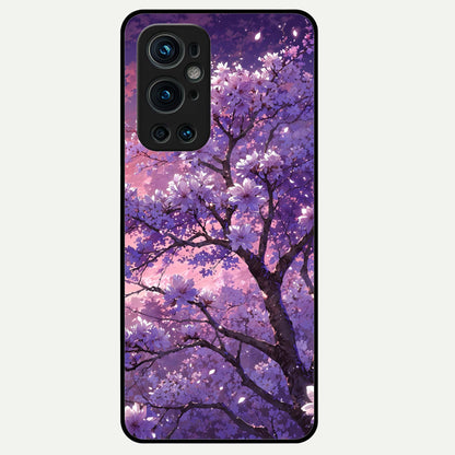  Blossom Tree Glass Case For OnePlus 9 Pro back cover – full design glossy printed glass finish