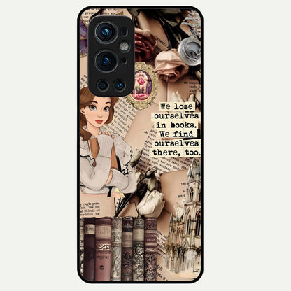  Bookish Dream World Glass Case For OnePlus 9 Pro back cover – full design glossy printed glass finish