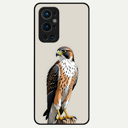  Clever Eagle Glass Case For OnePlus 9 Pro back cover – full design glossy printed glass finish