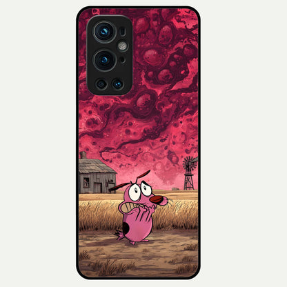  Courage Under Sky Glass Case For OnePlus 9 Pro back cover – full design glossy printed glass finish