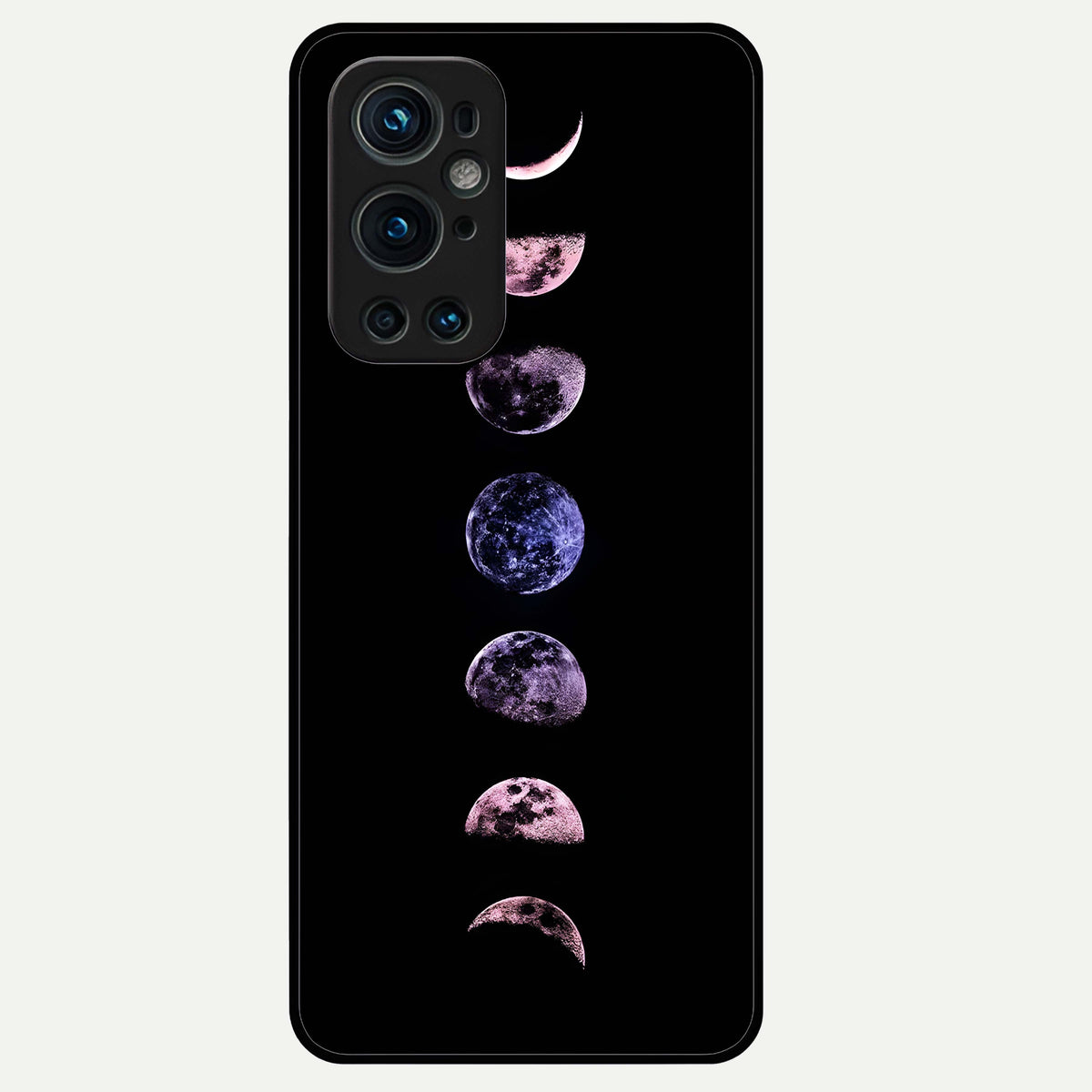  Crimson All Planets Glass Case For OnePlus 9 Pro back cover – full design glossy printed glass finish