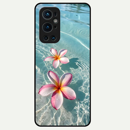  Floating Bloom Bliss Glass Case For OnePlus 9 Pro back cover – full design glossy printed glass finish