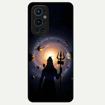 Galactic Shiva Vision Glass Case For OnePlus 9 Pro back cover – full design glossy printed glass finish