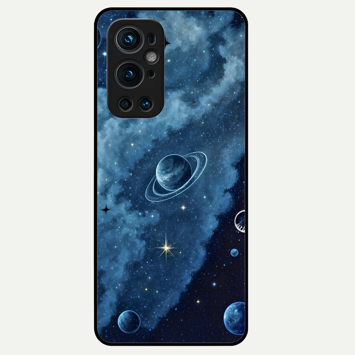  Galaxy Dream Space Glass Case For OnePlus 9 Pro back cover – full design glossy printed glass finish