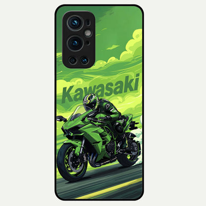  Greenery Sky Glass Case For OnePlus 9 Pro back cover – full design glossy printed glass finish