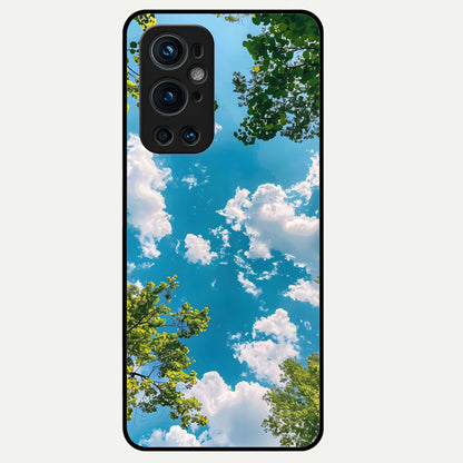  Green Moon Energy Glass Case For OnePlus 9 Pro back cover – full design glossy printed glass finish