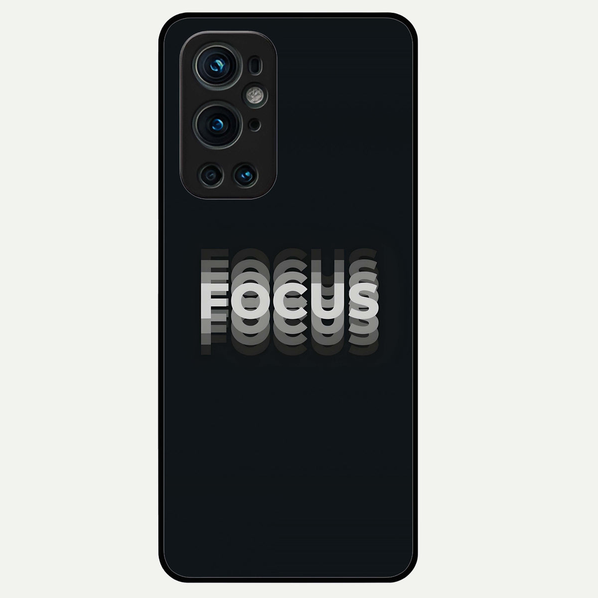 Mono Focus Vision Glass Case For OnePlus 9 Pro back cover – full design glossy printed glass finish