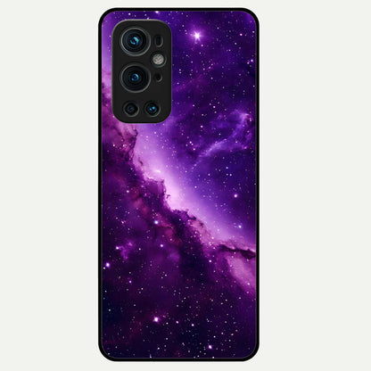  Purple Shade Sky Glass Case For OnePlus 9 Pro back cover – full design glossy printed glass finish