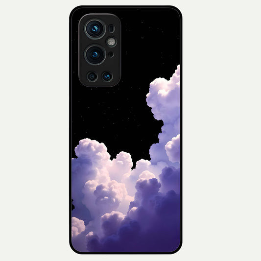  Starlit Night Whispers Glass Case For OnePlus 9 Pro back cover – full design glossy printed glass finish