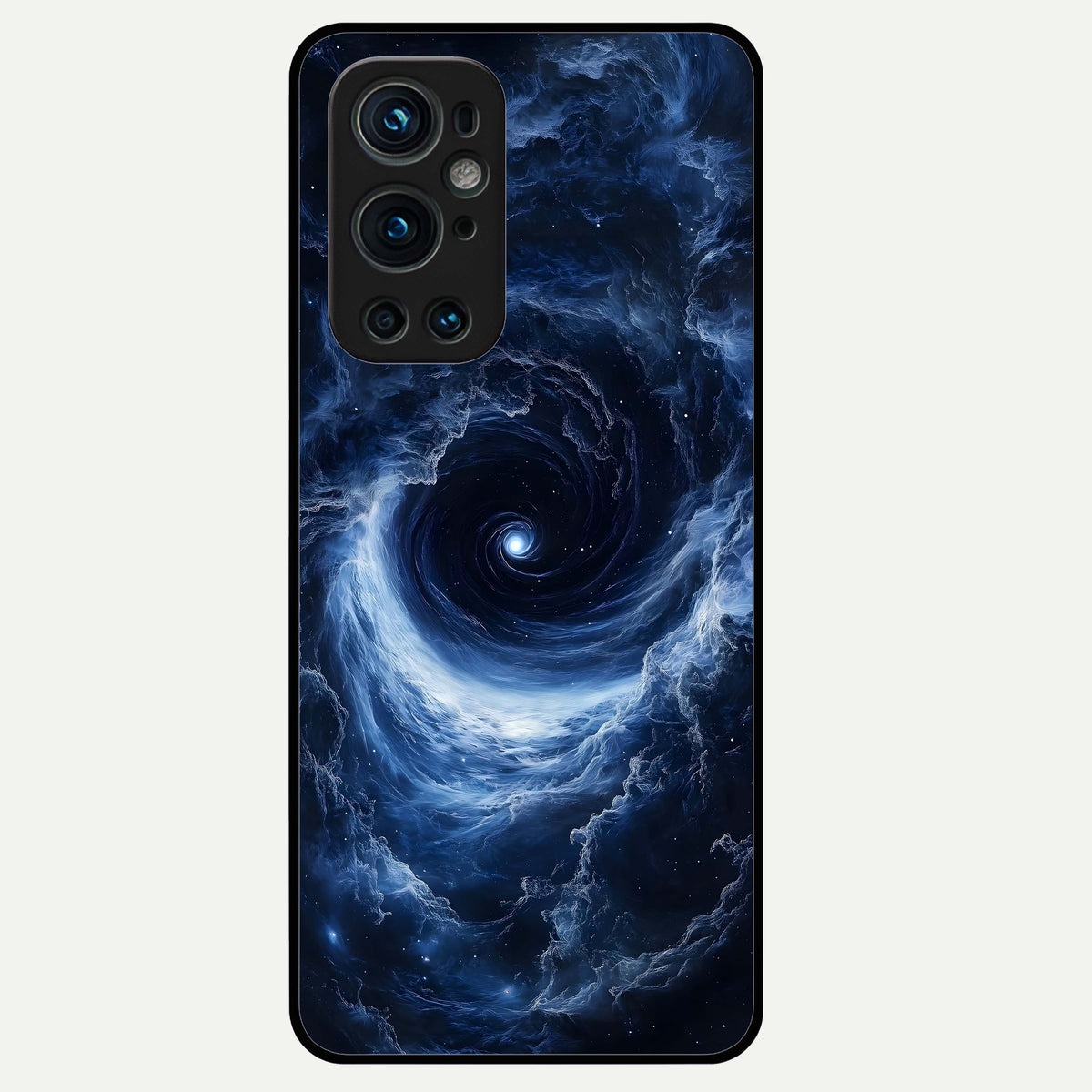  Stunning Galaxy Glass Case For OnePlus 9 Pro back cover – full design glossy printed glass finish
