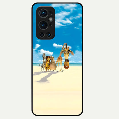  Tropical Fun Squad Glass Case For OnePlus 9 Pro back cover – full design glossy printed glass finish