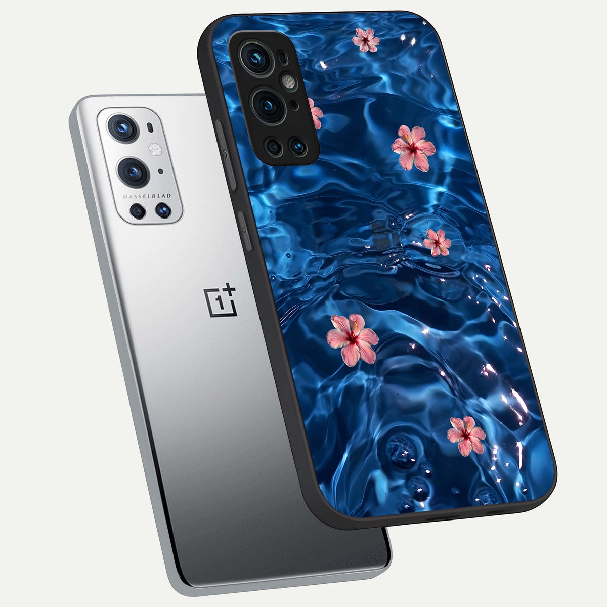  Bloom Thread Art phone case For OnePlus 9 Pro showing premium glass back cover with detailed artwork
