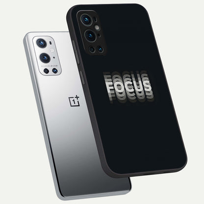  Mono Focus Vision phone case For OnePlus 9 Pro showing premium glass back cover with detailed artwork