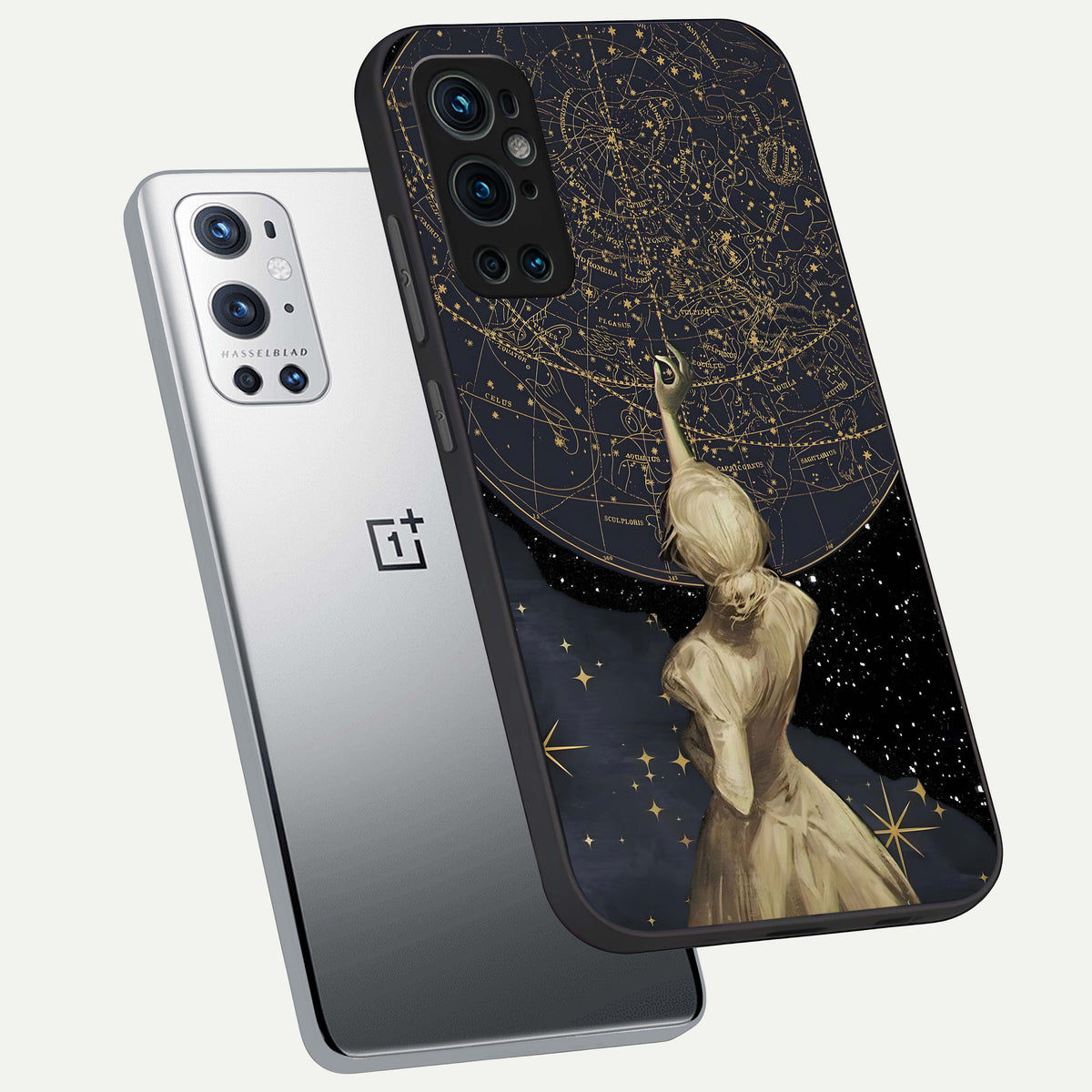  Taylor Swift Girl phone case For OnePlus 9 Pro showing premium glass back cover with detailed artwork