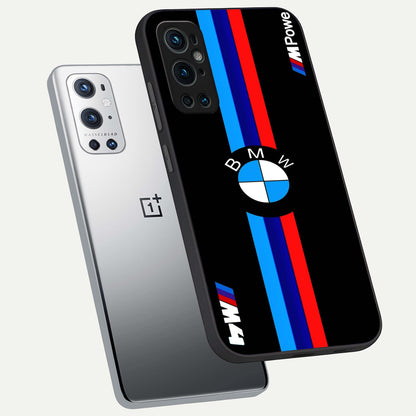  Turbo BMW Beast phone case For OnePlus 9 Pro showing premium glass back cover with detailed artwork