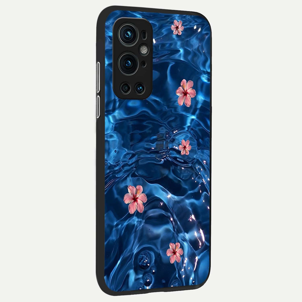  Bloom Thread Art back cover For OnePlus 9 Pro slim fit glass case with vibrant aesthetic design
