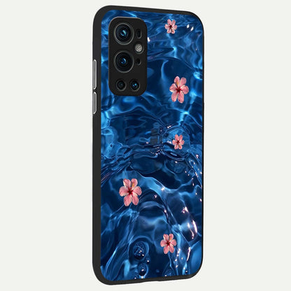  Bloom Thread Art back cover For OnePlus 9 Pro slim fit glass case with vibrant aesthetic design