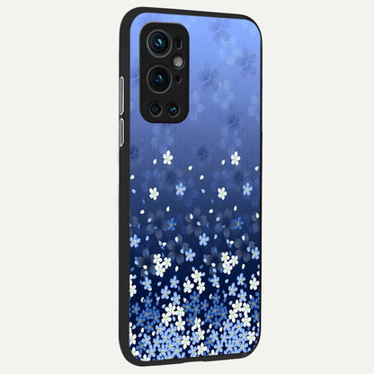  Blue Starry back cover For OnePlus 9 Pro slim fit glass case with vibrant aesthetic design