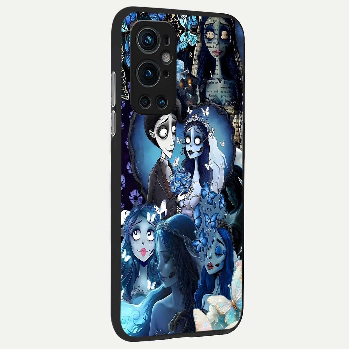  Butterfly Ghost Soul back cover For OnePlus 9 Pro slim fit glass case with vibrant aesthetic design