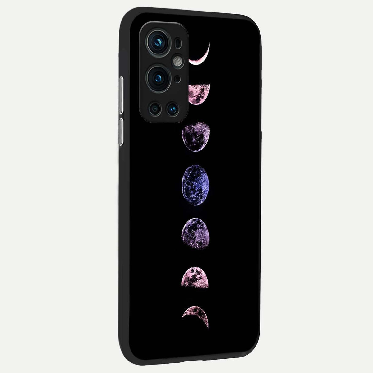  Crimson All Planets back cover For OnePlus 9 Pro slim fit glass case with vibrant aesthetic design