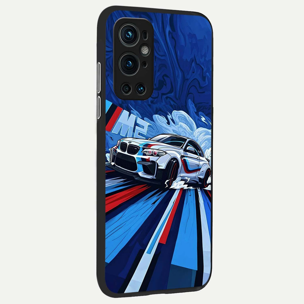  Drift Power Rush back cover For OnePlus 9 Pro slim fit glass case with vibrant aesthetic design