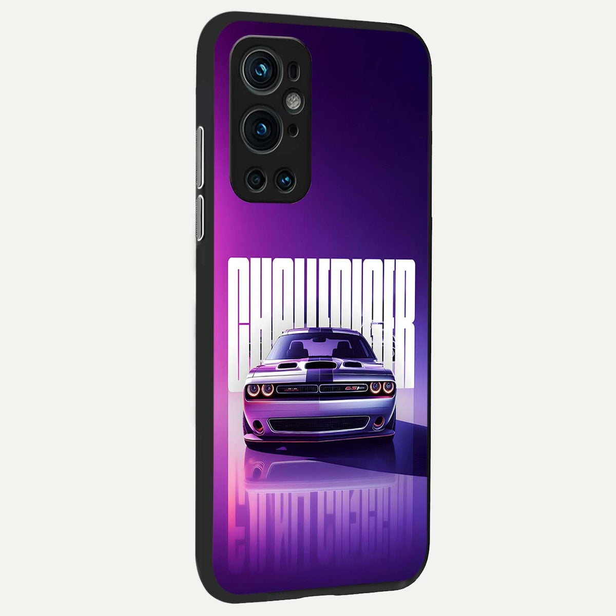  Midnight Muscle Ride back cover For OnePlus 9 Pro slim fit glass case with vibrant aesthetic design